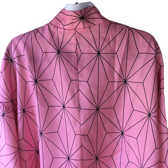 Anime Demon Slayer Nezuko Kamado Costume Kimetsu No Yaiba Party Anime sz XL - Picture 12 of 15